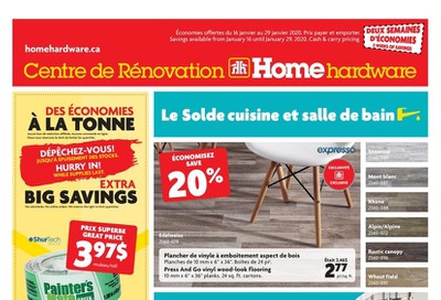 Home Hardware Building Centre (QC) Flyer January 16 to 29