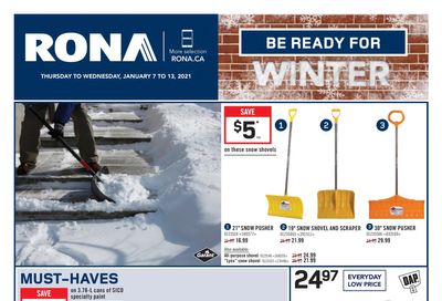 Rona (ON) Flyer January 7 to 13