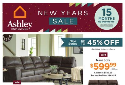Ashley HomeStore (West) Flyer January 7 to 14