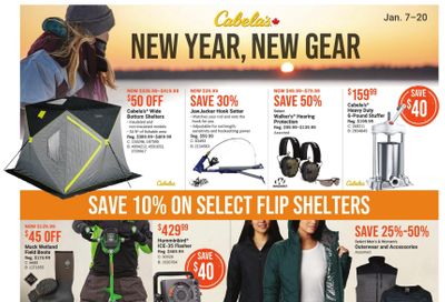 Cabela's Flyer January 7 to 20
