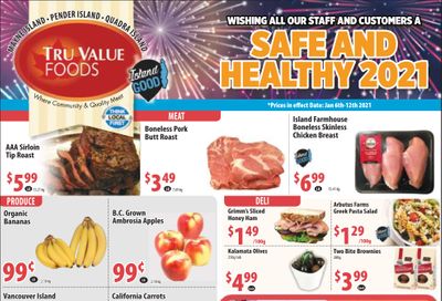 Tru Value Foods Flyer January 6 to 12