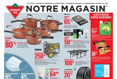 Canadian Tire (QC) Flyer January 7 to 13