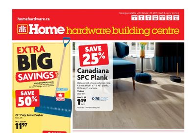 Home Hardware Building Centre (Atlantic) Flyer January 7 to 13
