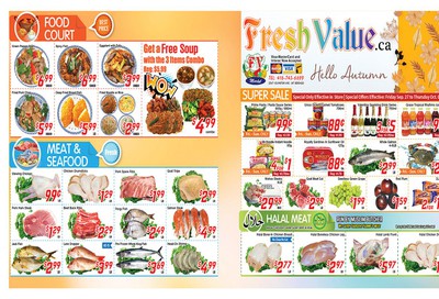 Fresh Value Flyer September 27 to October 3