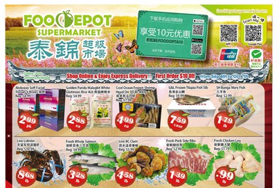 Food Depot Supermarket Flyer September 27 to October 3