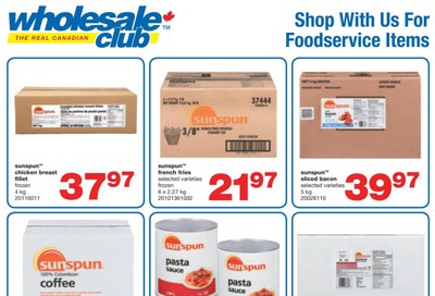 Real Canadian Wholesale Club Food Service Flyer January 17 to February 6