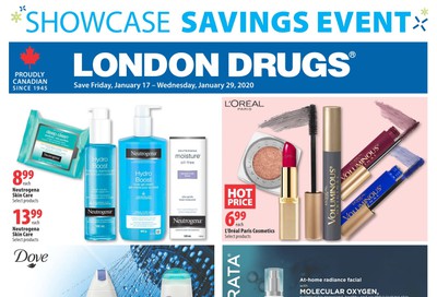 London Drugs Showcase Savings Event Flyer January 17 to 29