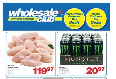 Wholesale Club (West) Flyer January 16 to February 5