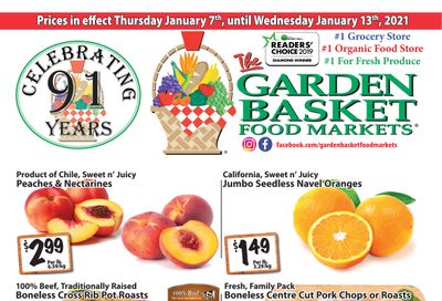 The Garden Basket Flyer January 7 to 13