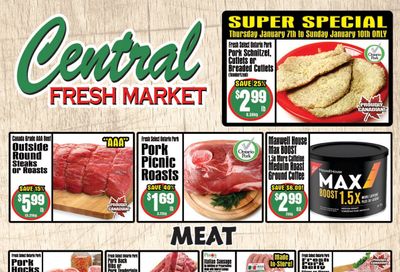 Central Fresh Market Flyer January 7 to 14