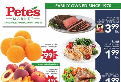 Pete's Fresh Market (IL) Weekly Ad Flyer January 6 to January 12