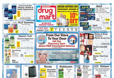 Discount Drug Mart (OH) Weekly Ad Flyer January 6 to January 12