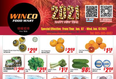 WinCo Food Mart (HWY 7) Flyer January 7 to 13