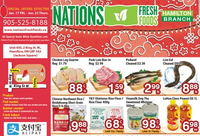 Nations Fresh Foods (Hamilton) Flyer January 17 to 23