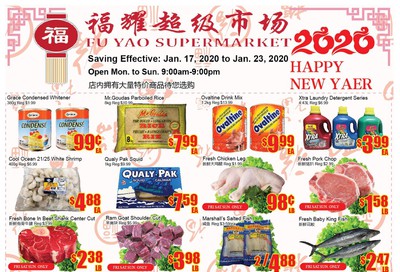 Fu Yao Supermarket Flyer January 17 to 23