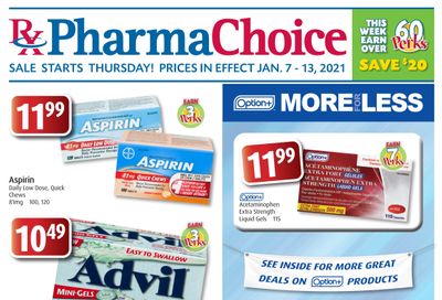 PharmaChoice Health Centre Flyer January 7 to 13