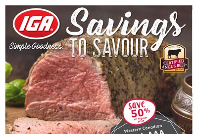 IGA Stores of BC Flyer January 8 to 14