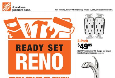 Home Depot (BC) Flyer January 7 to 13