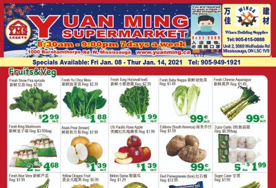 Yuan Ming Supermarket Flyer January 8 to 14