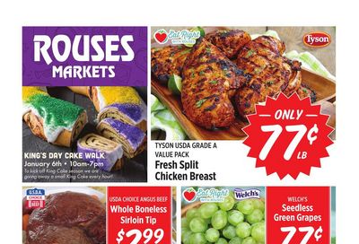 Rouses Markets Weekly Ad Flyer January 6 to January 13, 2021