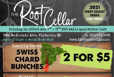 The Root Cellar Flyer January 7 to 13