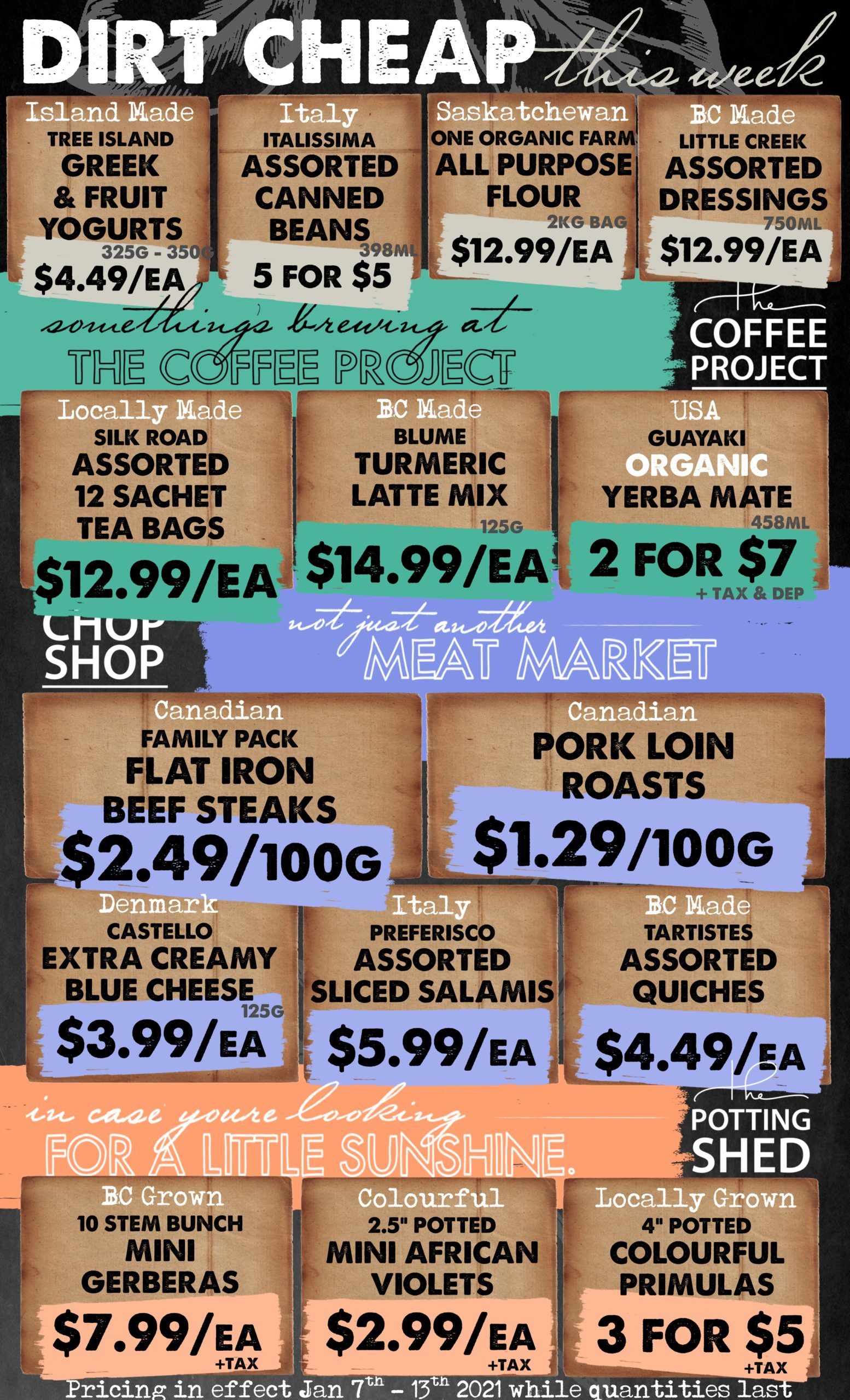 The Root Cellar Flyer January 7 to 13