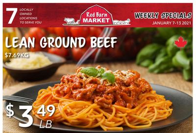 Red Barn Market Flyer January 7 to 13
