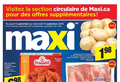 Maxi Flyer September 5 to 11