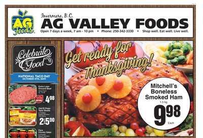 AG Foods Flyer September 27 to October 3