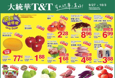 T&T Supermarket (AB) Flyer September 27 to October 3