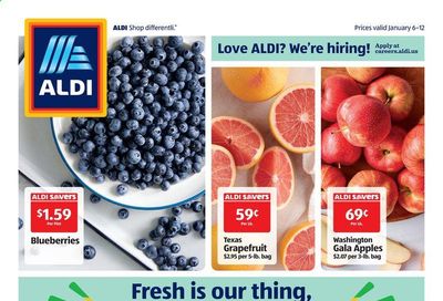 ALDI (TX) Weekly Ad Flyer January 6 to January 12