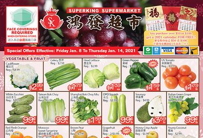 Superking Supermarket (North York) Flyer January 8 to 14