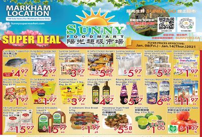 Sunny Foodmart (Markham) Flyer January 8 to 14