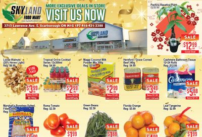 Skyland Food Mart Flyer January 8 to 14