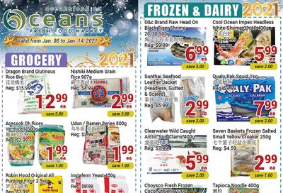 Oceans Fresh Food Market (Mississauga) Flyer January 8 to 14