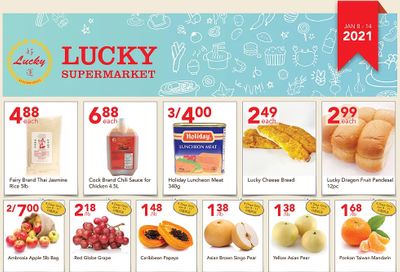 Lucky Supermarket (Surrey) Flyer January 8 to 14