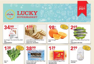 Lucky Supermarket (Edmonton) Flyer January 8 to 14