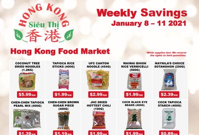 Hong Kong Food Market Flyer January 8 to 11