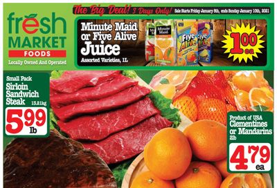 Fresh Market Foods Flyer January 8 to 14