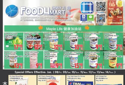 FoodyMart (HWY7) Flyer January 8 to 14