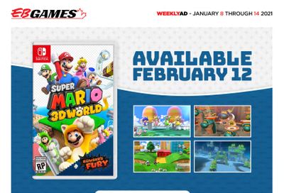 EB Games Flyer January 8 to 14