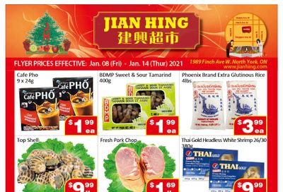 Jian Hing Supermarket (North York) Flyer January 8 to 14