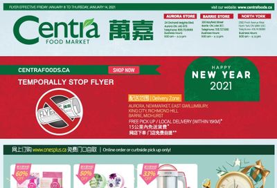 Centra Foods Flyer January 8 to 14