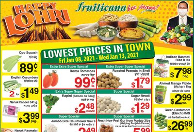 Fruiticana (Calgary) Flyer January 8 to 13