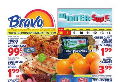 Bravo Supermarkets (CT, FL, MA, NJ, NY, PA, RI) Weekly Ad Flyer January 8 to January 14