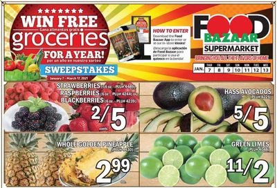 Food Bazaar (CT, NJ, NY) Weekly Ad Flyer January 7 to January 13