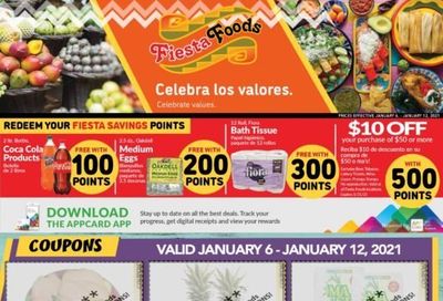 Fiesta Foods SuperMarkets Weekly Ad Flyer January 6 to January 12