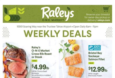 Raley's (CA) Weekly Ad Flyer January 6 to January 12