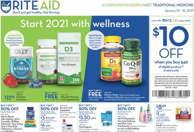 RITE AID Weekly Ad Flyer January 10 to January 16