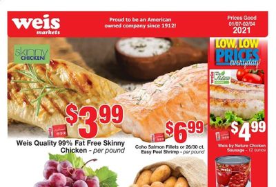 Weis Weekly Ad Flyer January 7 to February 4